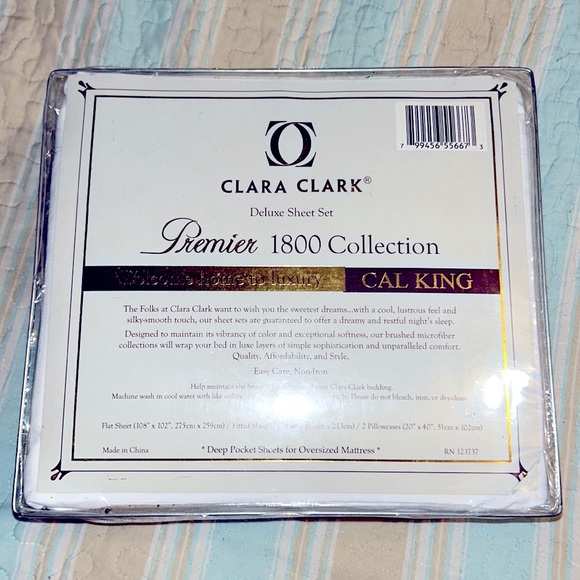 New Clara Clark Sheet Set - Picture 2 of 2